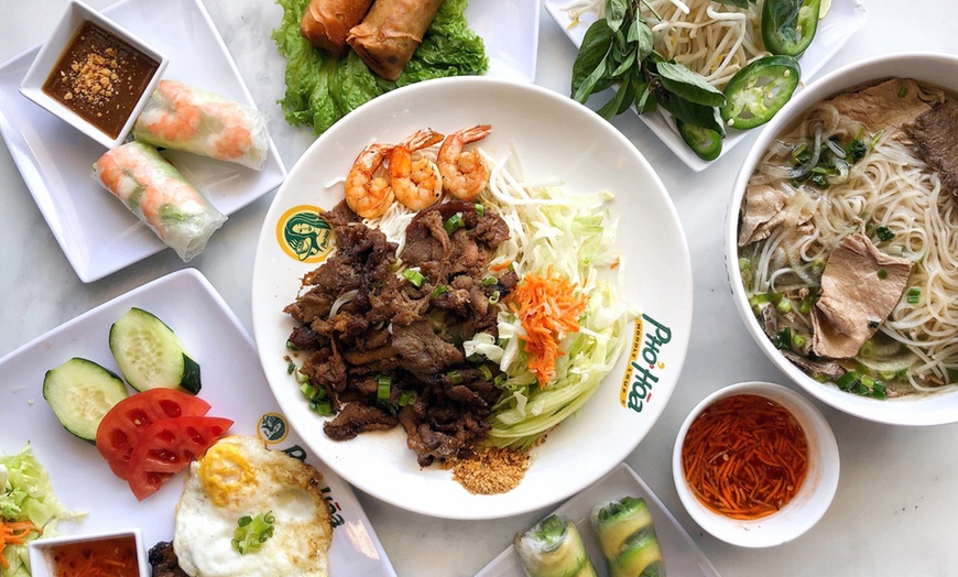 Image 5: Flavorful Creations at Pho Hoa with $125, $30, $150 or $50 Gift Card 