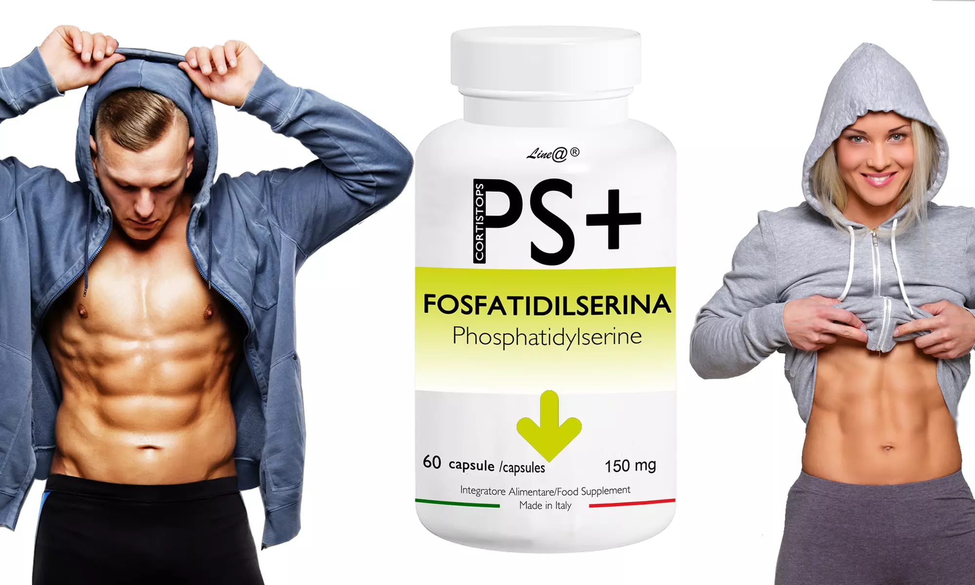 30, 60, 120, 180 ou 360 compléments alimentaires PS + Phosphatidylsérine de la marque Line@Diet - Primary Image