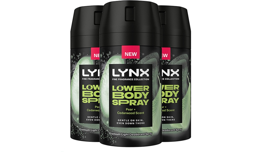Image 8: Lynx Lower Body Spray - Coconut + Sandalwood or Pear + Cedarwood 100ml