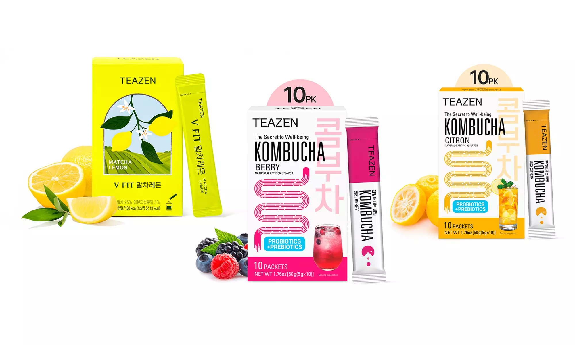 10x, 20x oder 40x TEAZEN zuckerfreies Instant-Getränk (bis 249,80€/kg)