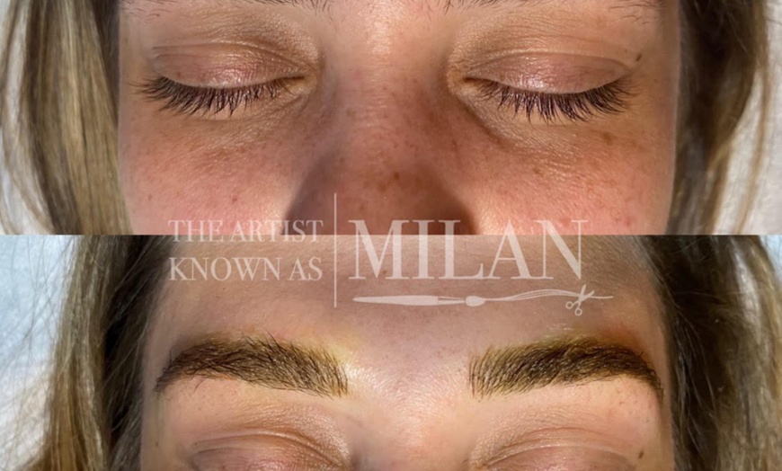 Image 3: Transform Your Look with Eyebrow Microblading Session