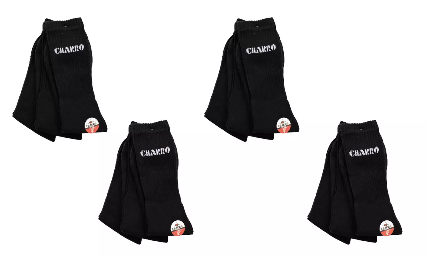 Fino a 24 calzini Charro in spugna