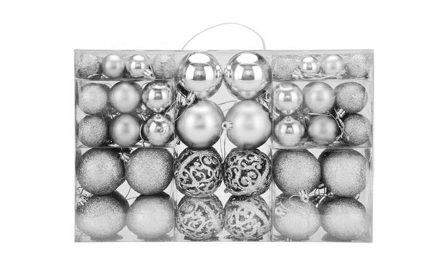 Image 2: Set di 100 palline natalizie per albero