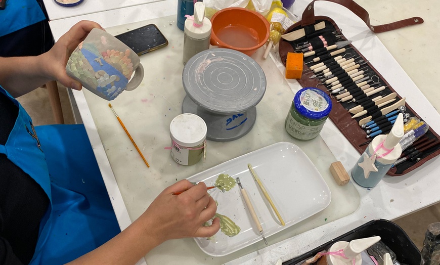 Image 5: Sesión de cerámica creativa con bebida de cortesía para 1 o 2 personas