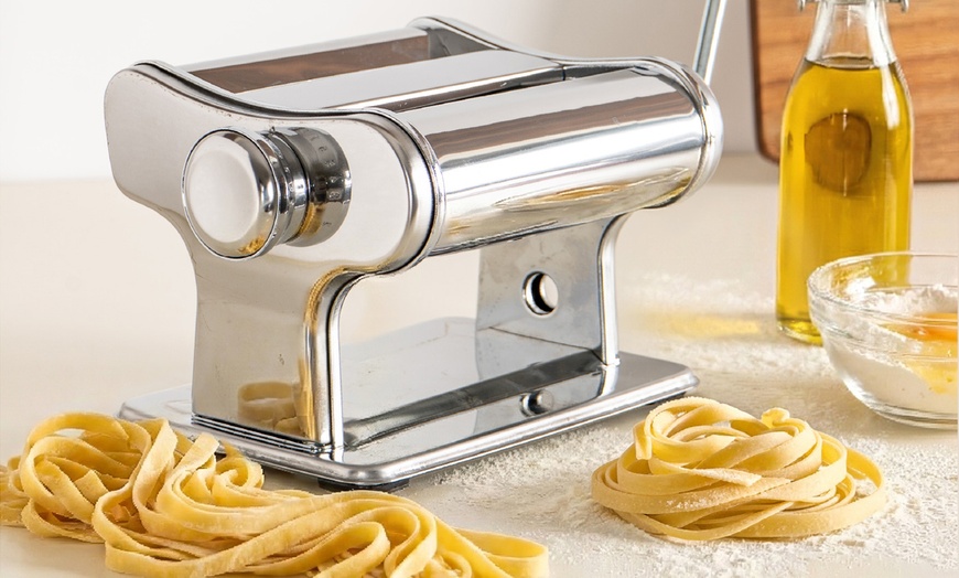 Image 1: Macchina per pasta manuale