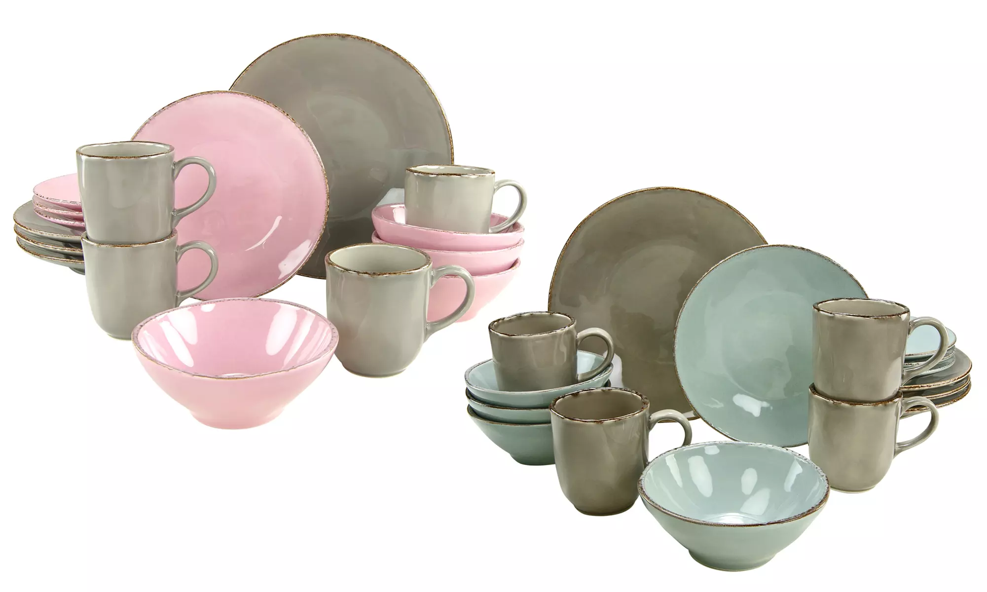 CreaTable 12-tlg. Tafelservice 18-tlg. Kaffeeservice oder 16-tlg. Kombiservice Organic Oslo oder Ella - Primary Image