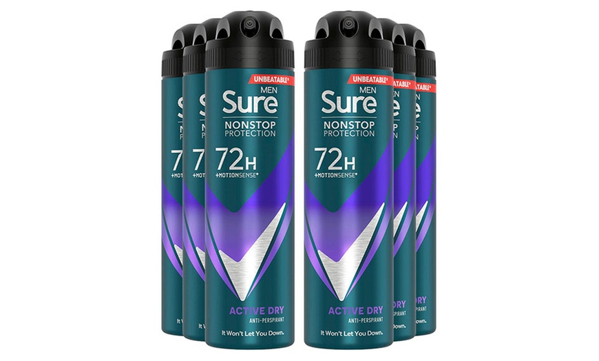 Image 2: Sure Men Active 72H Anti-Perspirant Deodorants