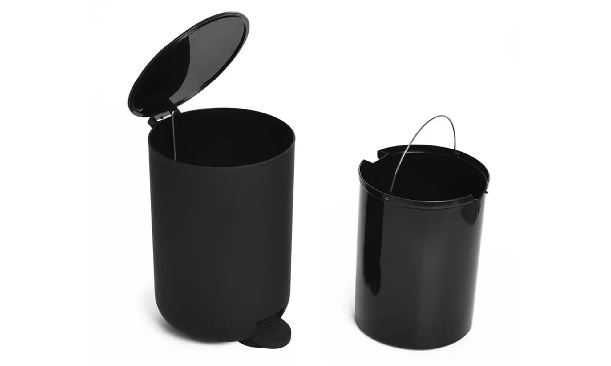 Set 6 pezzi accessori bagno coordinati