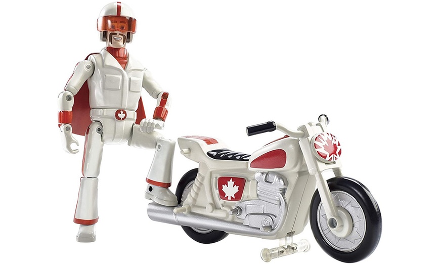 Image 4: Toy Story 4 Duke Caboom con moto