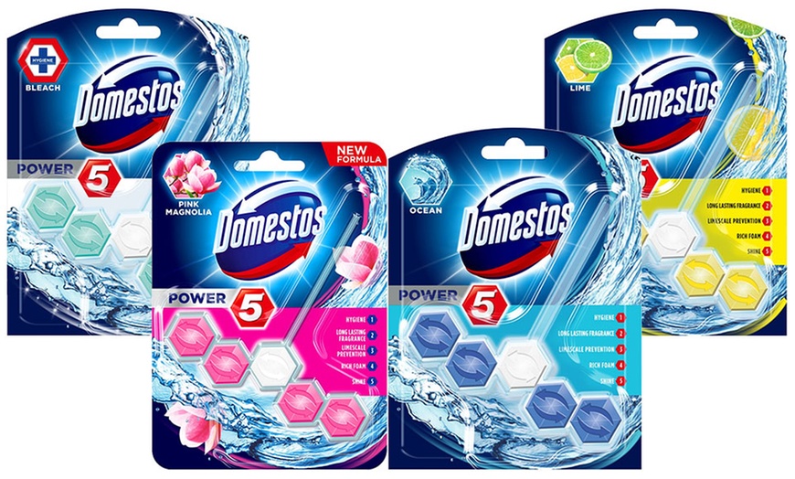 Image 2: 9 or 18 Domestos Power 5 Rim Blocks