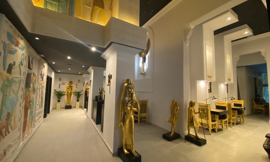 Image 7: Masaje egipcio de 60 minutos para 2 personas en cabina doble con té