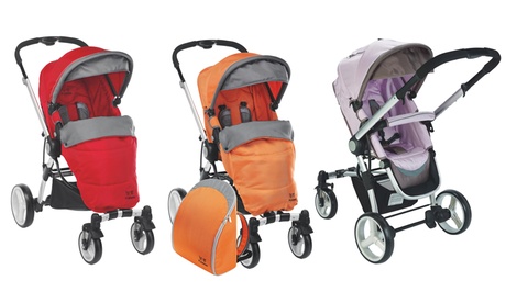 Passeggino reversibile Rally Plebani disponibile in 3 colori