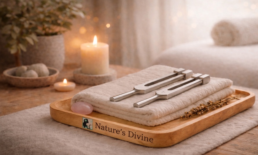 Image 2: Medical Tuning Forks Intro with Optional Cupping Therapy Intro