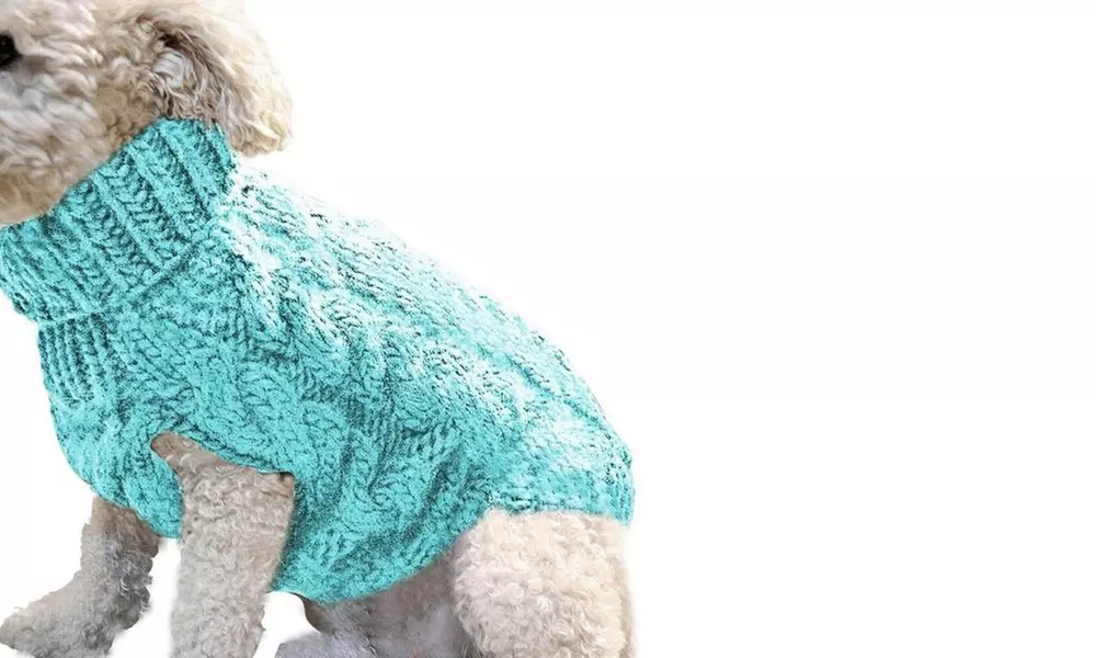 Knitted Dog Jumper