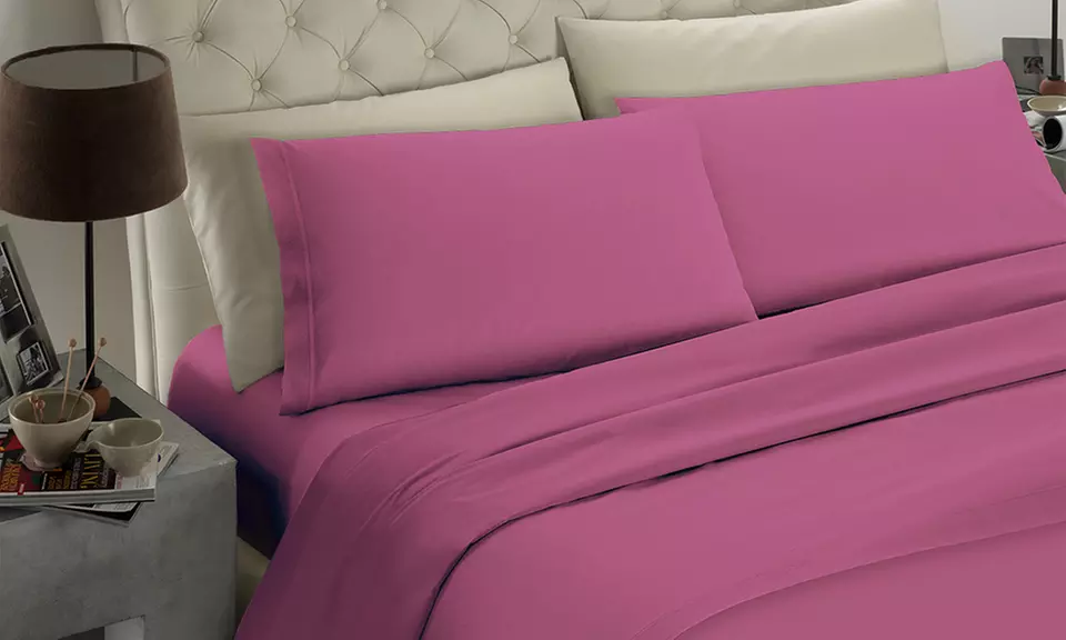 Completo lenzuola in 100% microfibra Made in Italy