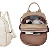 Image 1: Women's PU Leather Backpack