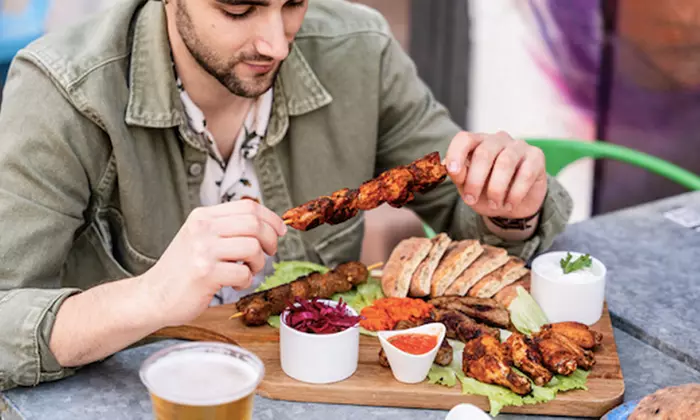BYOB Dinner or $30 or $60 to Spend on Mediterranean Cuisine 