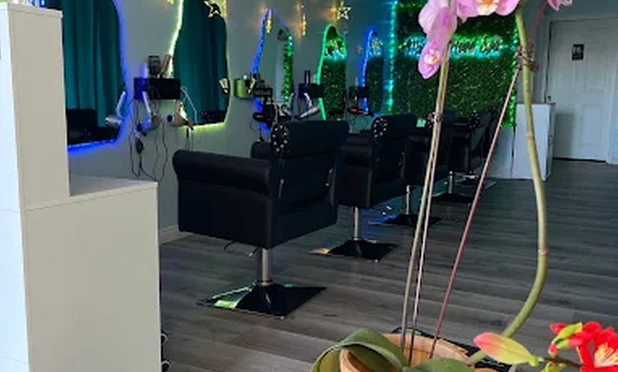 Image 18: 90 Min Deluxe Head Spa w/Massage + Organic Mini-Facial for 1 or 2