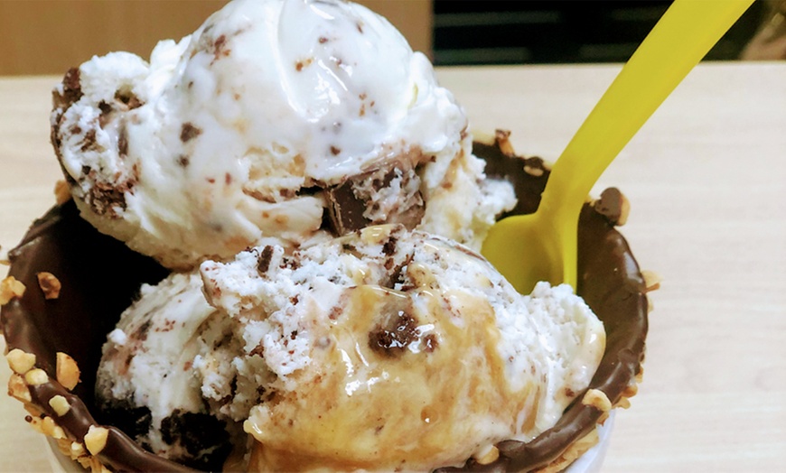 Image 2: $25, $40, or $70 on Food & Drink, Fudge Sundaes, Ice creams, & More