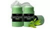 Green Tea Clay Mask Stick Facial Deep Cleansing Blackhead And Acne Remover