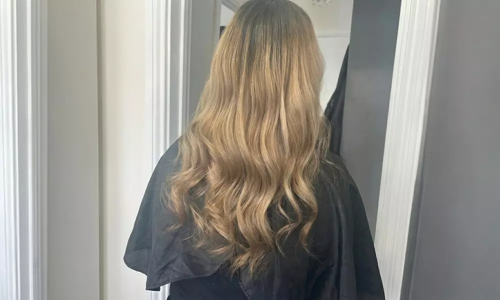Full Head Balayage w/ Cut and Blow Dry or Moisture Treatment and More