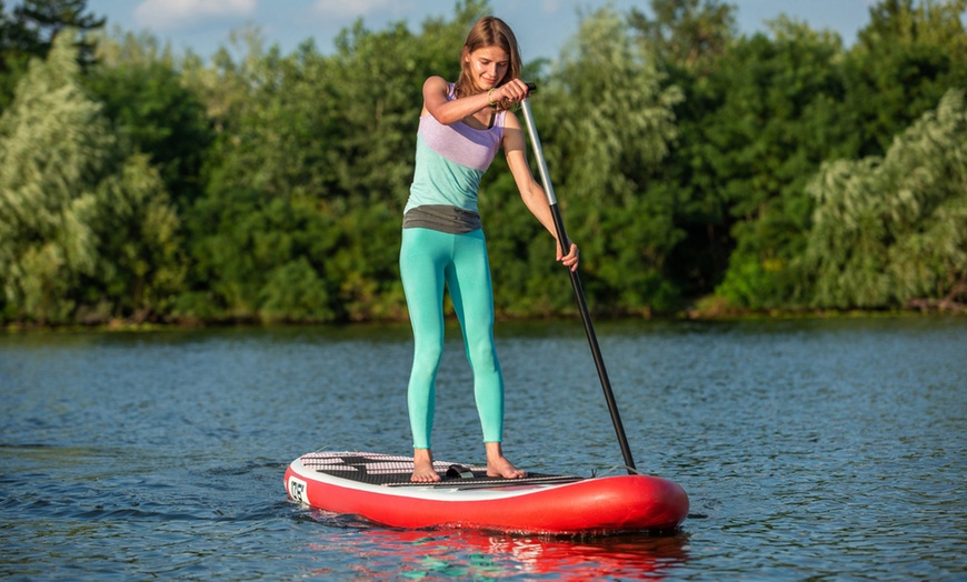 Image 2: Enjoy w/ 1 Hour Paddleboard for 1, 2 or 4 or Kayaking for 1 or 2
