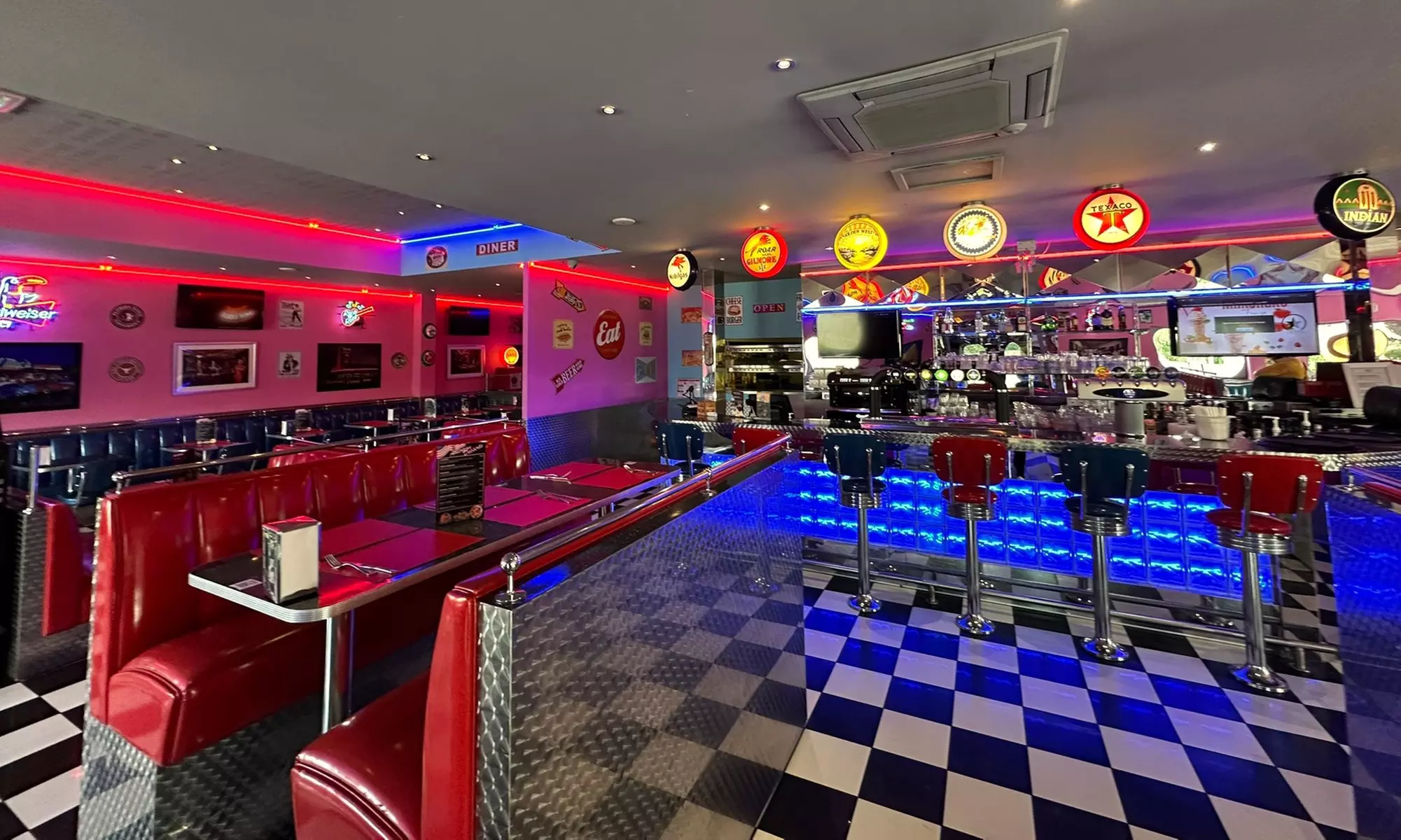 Voyagez sur la Route 66 avec un menu Texas