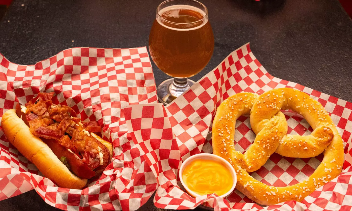 Craft Beer Flights, Hot Dogs, or Drinks for One, Two or Four People