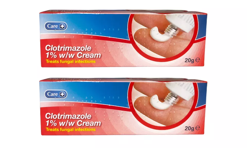 Thrush Relief Bundle Clotrimazole Cream and Fluconazole Tablets