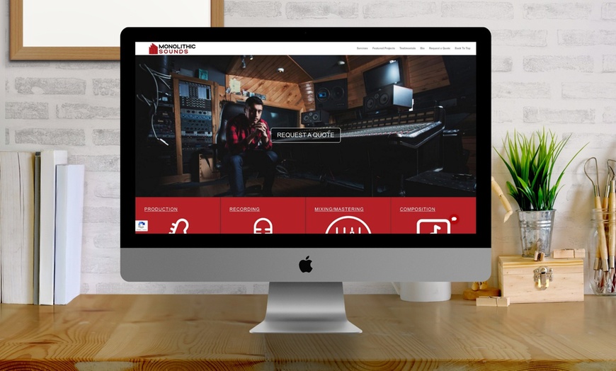 Image 2: Web Design, Hosting, & Management for 3 or 6 months 