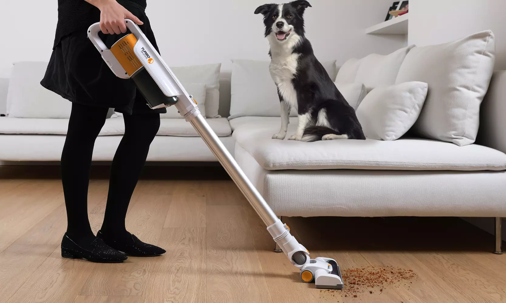 Aspirateur sans fil Turbo Silence de Lineatielle