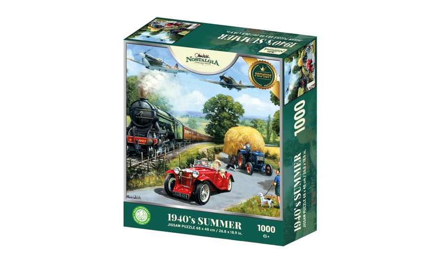 Image 25: Nostalgia 1000 Piece Jigsaw Puzzles