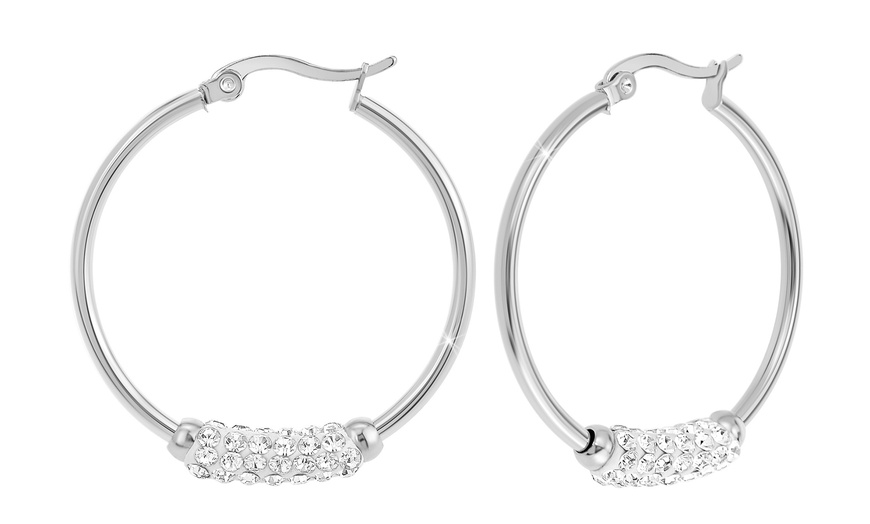 Image 10: SC Crystal Paris Sparkling Earrings Collection