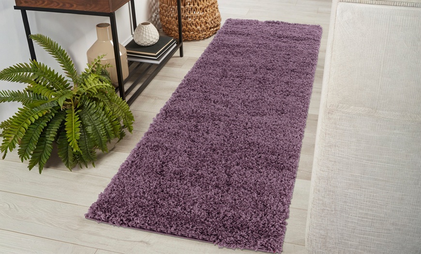 Image 15: Modern Luxury Shaggy Rug – Luxurious Soft Thick Pile