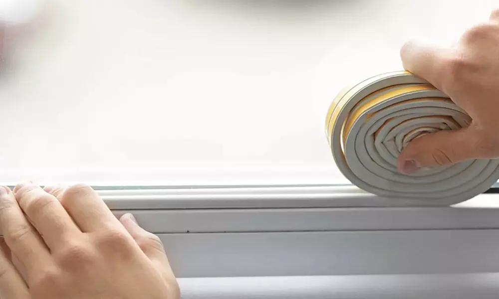 Up To Eight Foam Draught Strip 5m Rolls