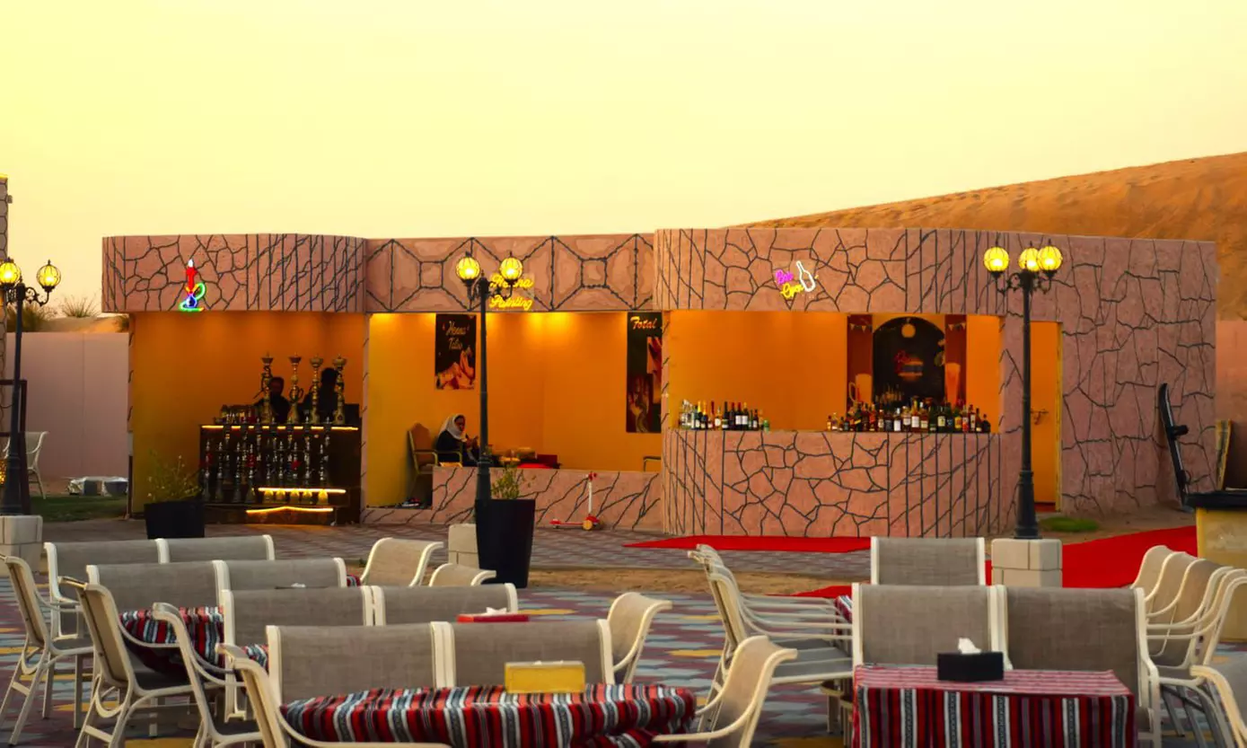 VIP Desert Safari Tour Home Pickup and Drop off for One, Two, or Four