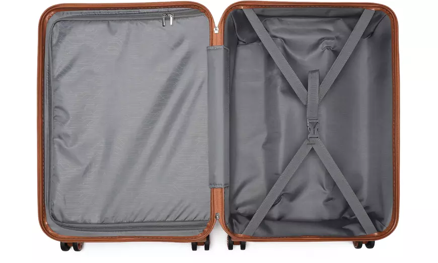 Image 8: 20/24/28 inch ABS Hard Shell Suitcase with TSA Lock