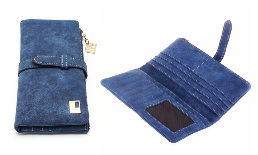 Image 3: Women's Suede Wallet