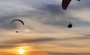 Vuelo biplaza en parapente para 1 persona, opcional con vídeo