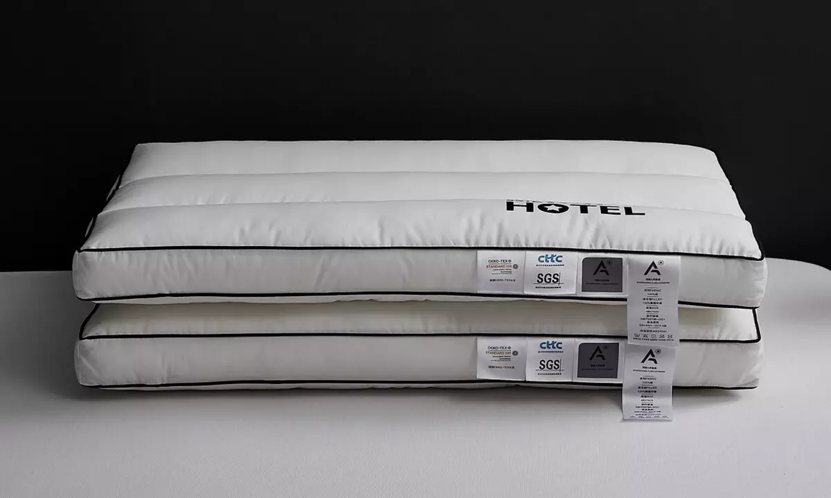 100% Cotton Five Star Hotel Pillow 2 Pack Set