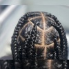 Image 4: Small, Medium or Large Knotless or Kids Braids or 2-4 or 6-8 Feed Ins