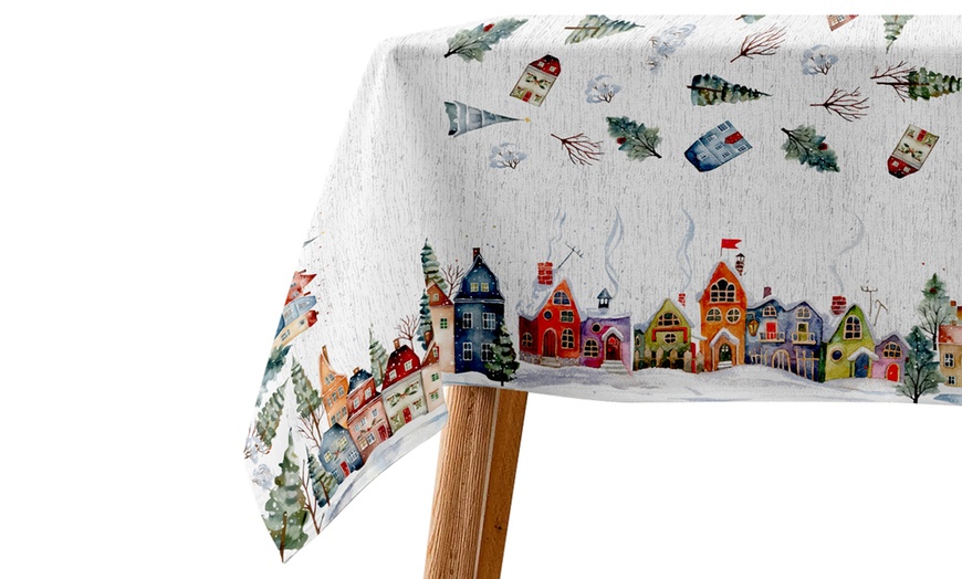 Image 6: Tovaglia natalizia in cotone Vienna