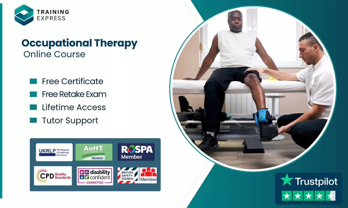 Occupational Therapy Online Course or Lifetime Access to 2500+ Courses at Training Express - Up to 50% Off - Primary Image