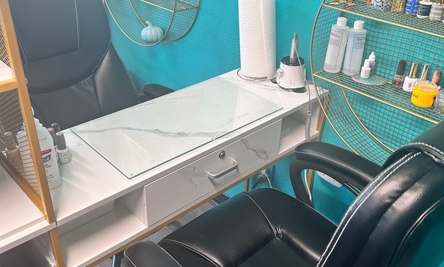 Image 5: Gel Manicures, Pedicures, & Acrylic Full Sets with French Tips
