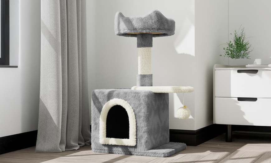 Image 12: 70, 79 or 131cm Multi Level Indoor Cat Tree