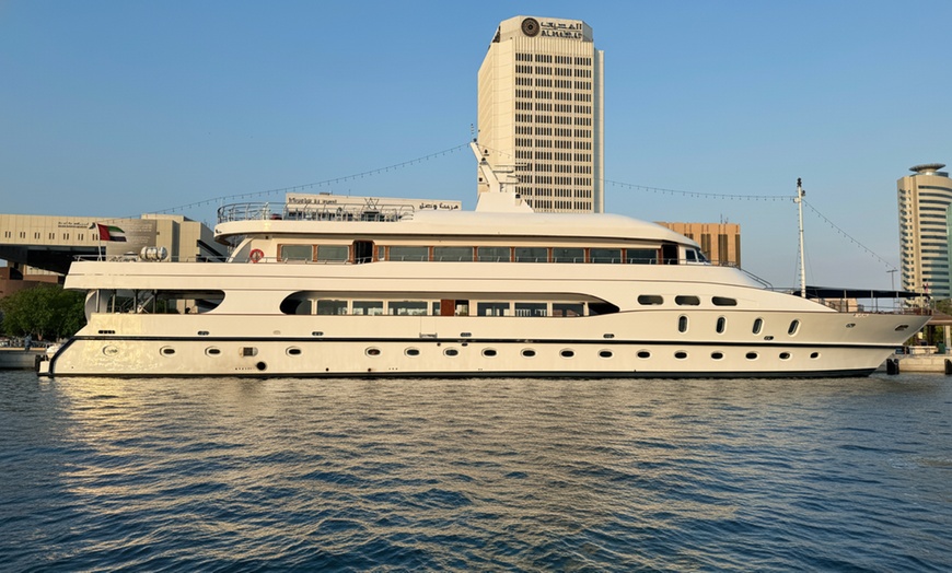 Image 2: 2-Hour Luxury Dinner Cruise with Buffet & Drinks on Samrat Mega Yacht