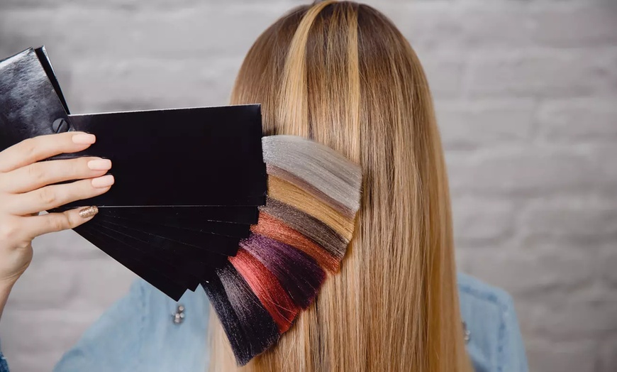 Image 2: Style Up: Women's Haircut + Blow-Dry, Deep-Conditioning Treatment