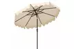 Costway 9 ft Patio Umbrella Two-Tier Market Table Umbrella Sun-Protective Canopy - Second Medium