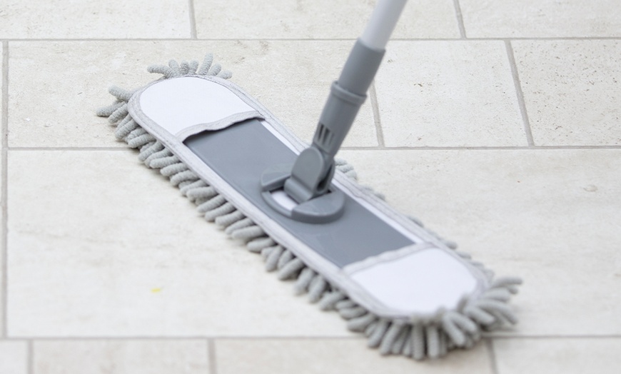 Image 9: Flat Mop with Refill