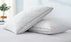 Peace Nest Two-Pack Diamond Quilted Goose Down Feather Pillows